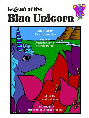 cover image of Legend of the Blue Unicorn